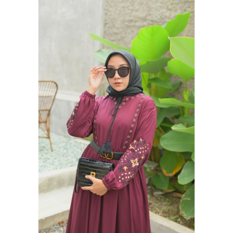 RAYA DRESS | GAMIS | GAMIS BORDIR | GAMIS TWILL | GAMIS CANTIK