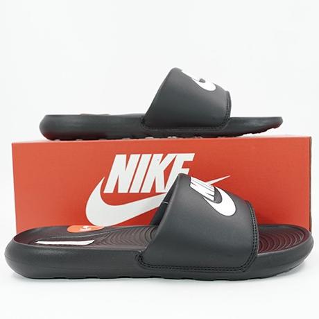 Sandal Nike Victori One Slide Black White Cn9675-002 Original Bnib