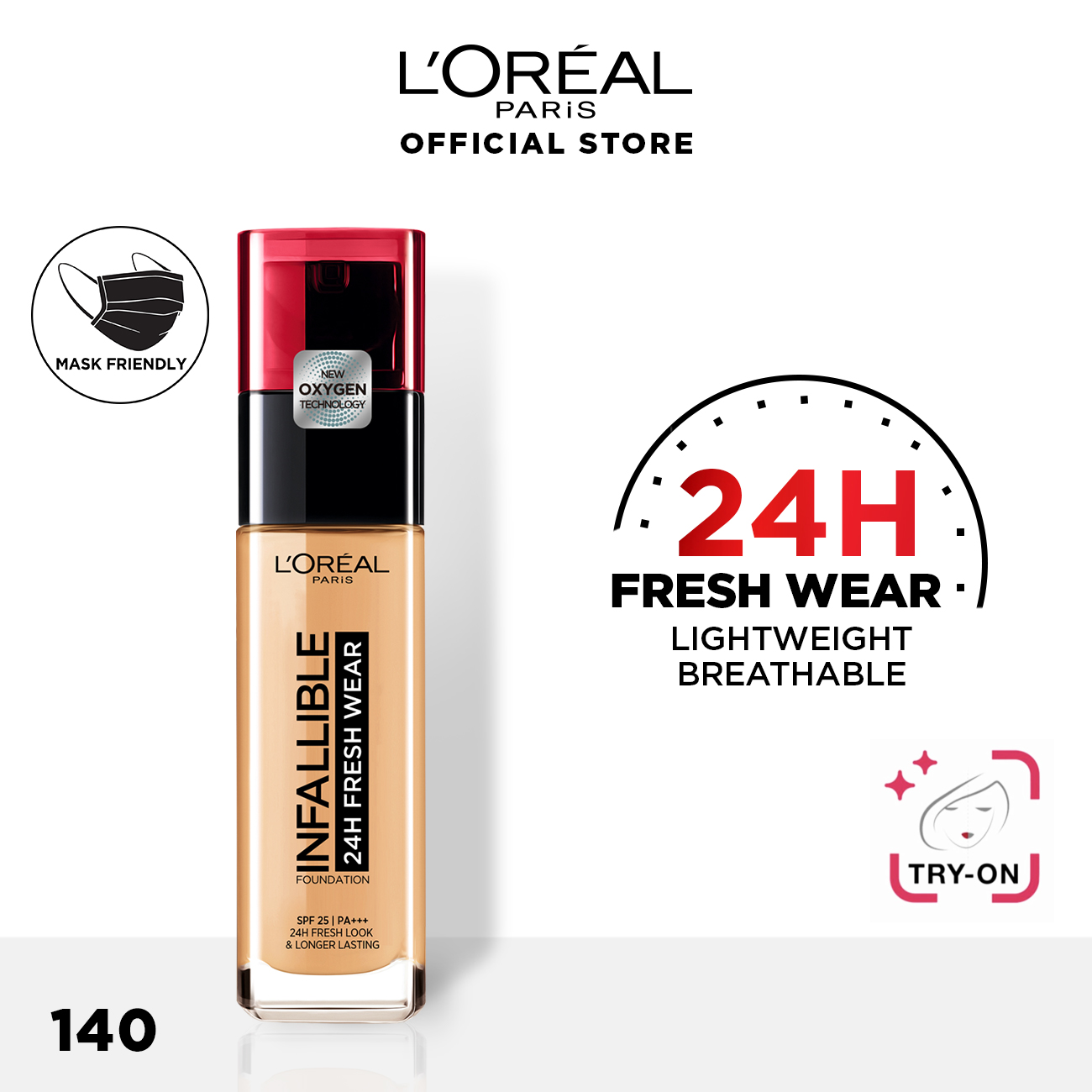 L'Oreal Paris 24H Fresh Wear Infallible Liquid Matte