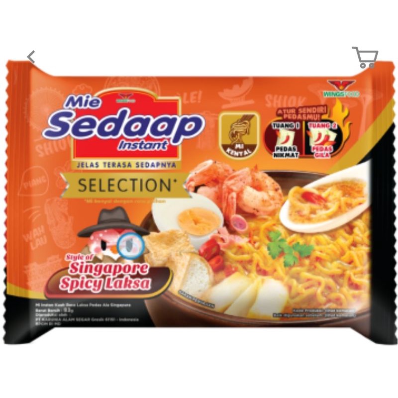 

( 5 pcs x 83g ) mie sedaap Singapore