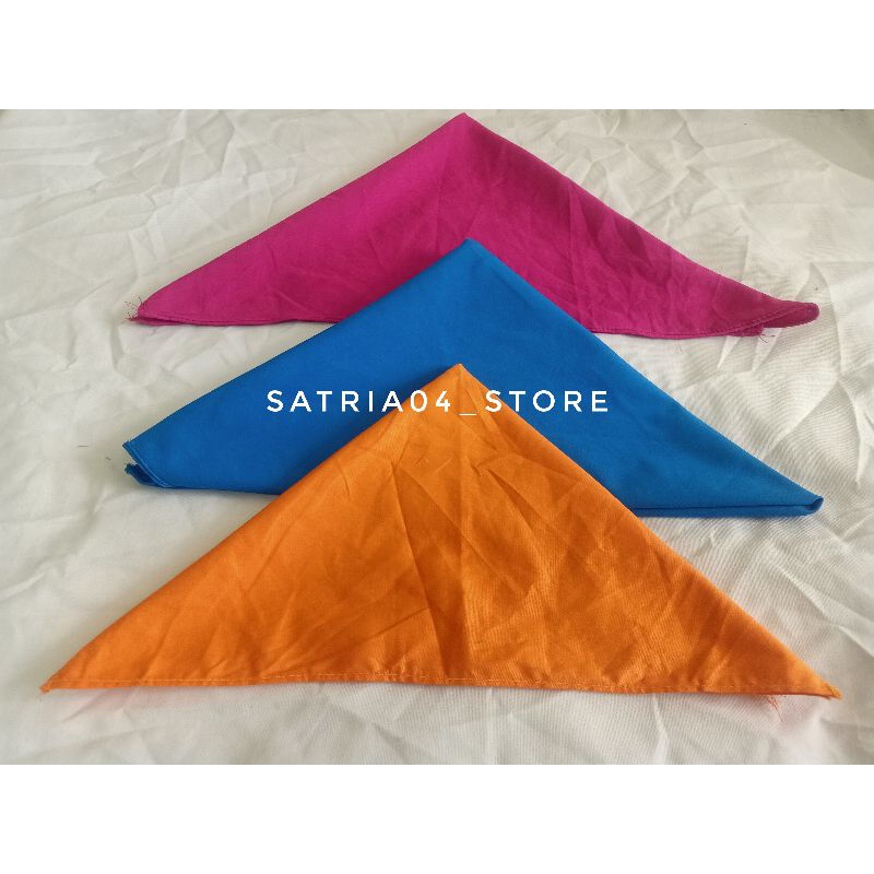 1pcs slayer polos segi empat 8080cm slayer segi tiga bandana