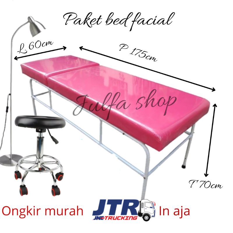 bed facial/bed sulam alis/bed kecantikan