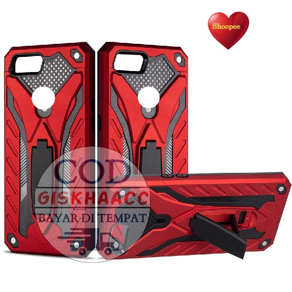 CASE OPPO F9 OPPO A5S OPPO A12 OPPO A7 OPPO A11K CASING STANDING BACK KLIP HARDCASE ROBOT NEW COVER