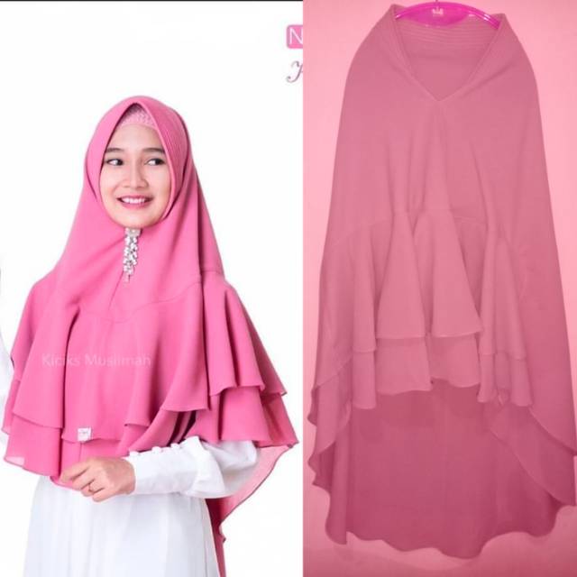 Preloved Khimar Nasyila Kiciks Muslimah