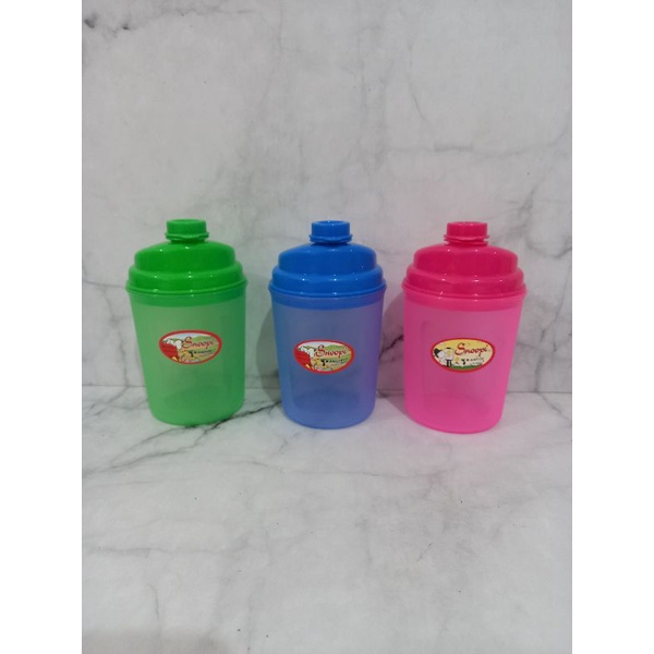 Grosir 1 Lusin ( 12 pc ) Botol Minum Tumbler COOLPOT SNOOPY SMALL Souvenir Ulang Tahun