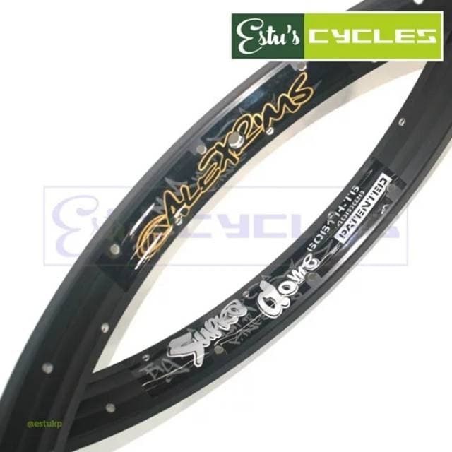 VW050 Alexrims Supradome Rims 20 Inch 36 H Original Velg BMX Sepeda Lipat
