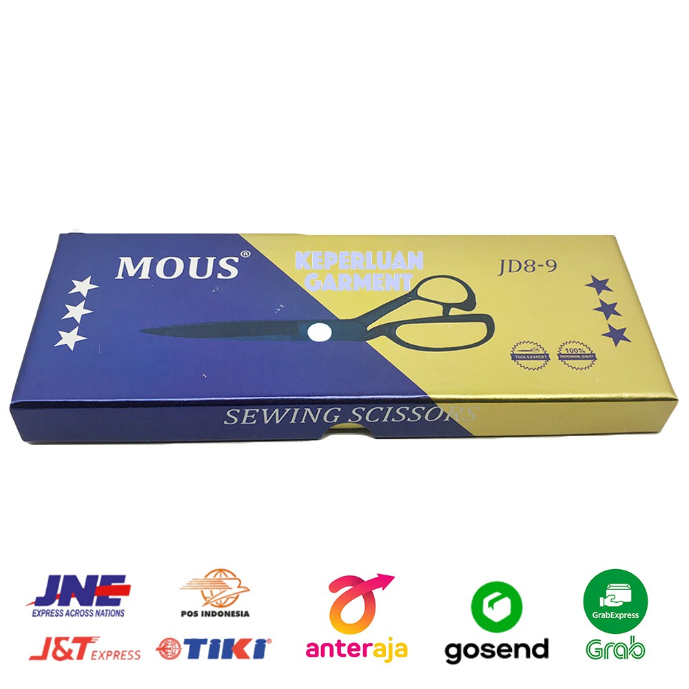 

Gunting Bahan Merek Mous (9")