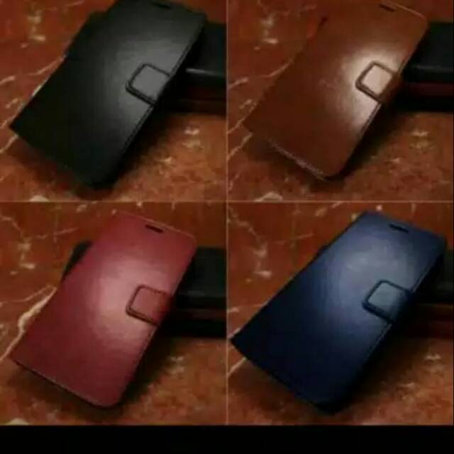 Case Samsung J6+ /J6 Plus Leather Fip Cover Wallet Case Kulit Casing Dompet