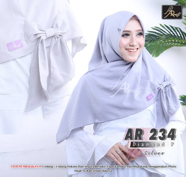 Hijab ar rafi/segi empat by ar rafi ar 234 idr 85000