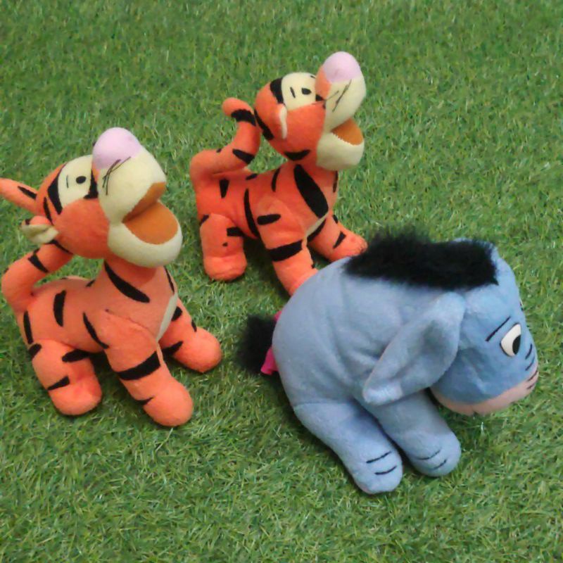 SALE - Boneka Tigger - Eeyore Winnie the pooh Disney Original - Mainan Happy Meal Mc Donalds - hadiah ulang tahun