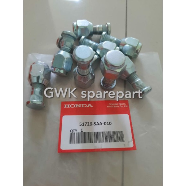 Baut roda mur Honda Grand Civic Ori