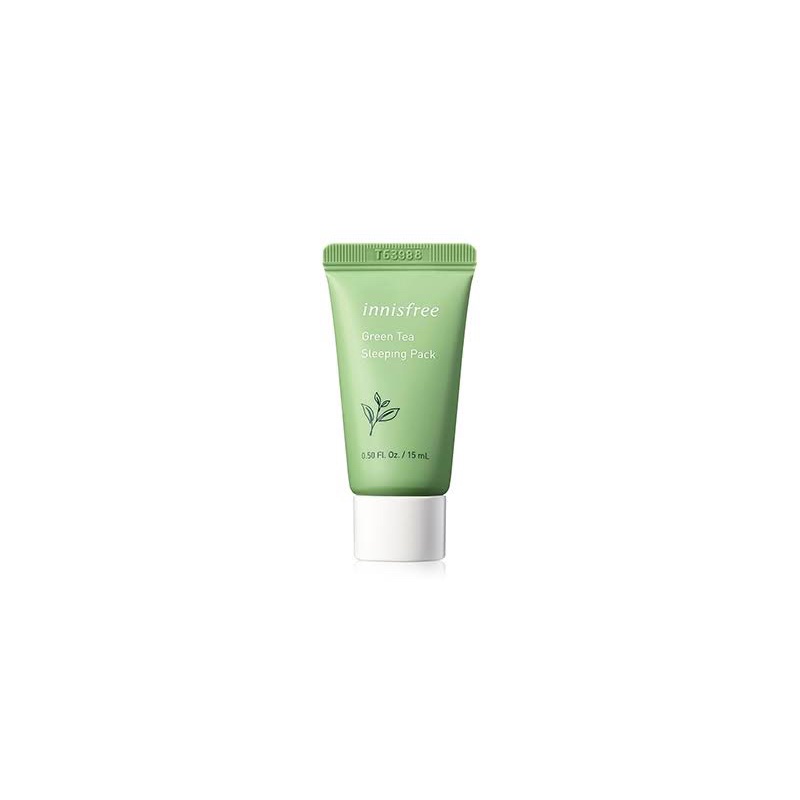 [innisfree] Green Tea Sleeping Mask 15ML - Masker Wajah