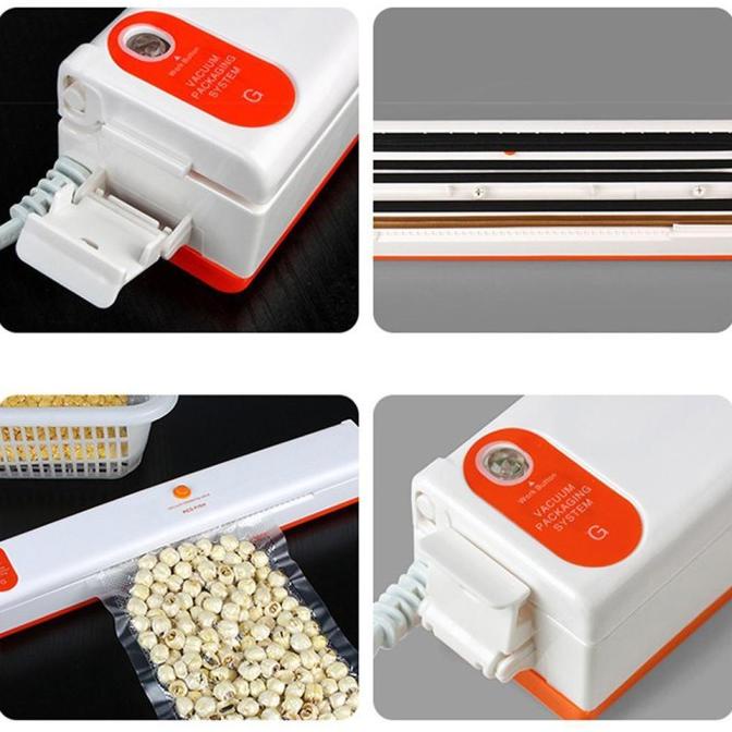 Pres Alat Fresh Mesin Kemasan Makanan Plastik Angin Dan Membuat Sedot