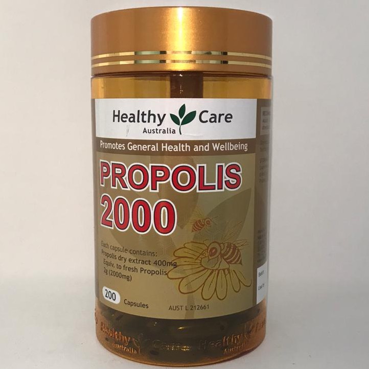 Healthy Care Propolis 2000mg 200 Capsules
