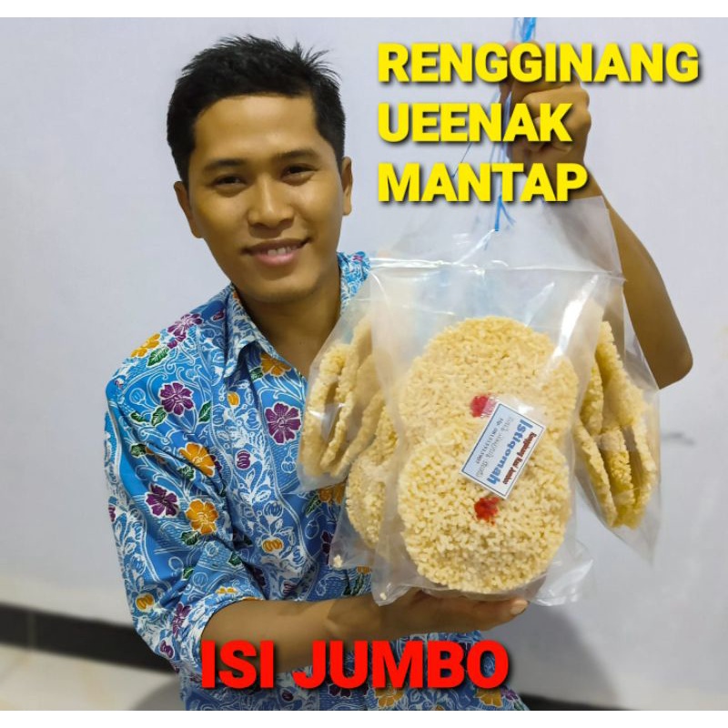 

Rengginang Beras Jumbo Gurih Enak Murah