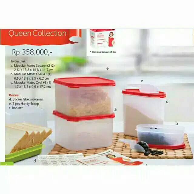 Tupperware queen collection
