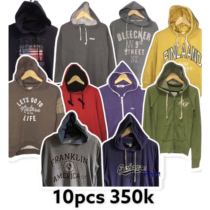 Borongan hoodie second murah paket usaha