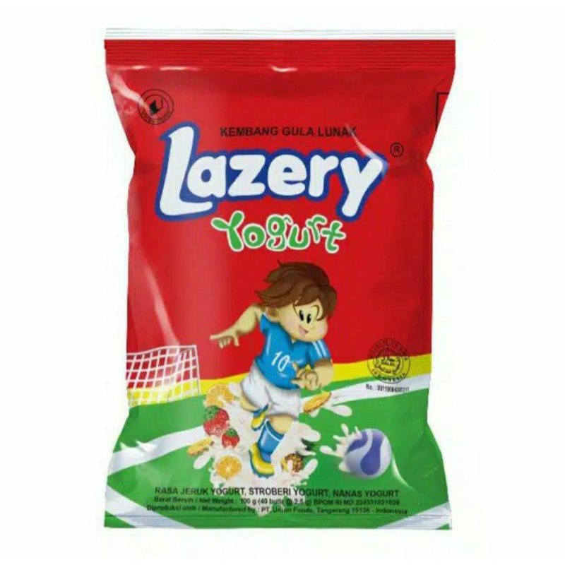 LAZERY YOGURT 100gr Isi 40 pcs