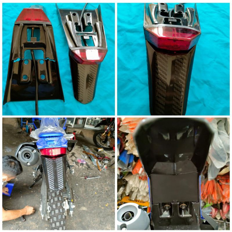 BUNTUT SPATBOR WR 155 TUTUP SPATBOR BELAKANG WR 155 COVER SPATBOR BELAKANG