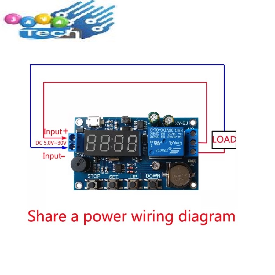 Digital Relay Timer Real Time Clock 24 Jam 5 Mode Waktu
