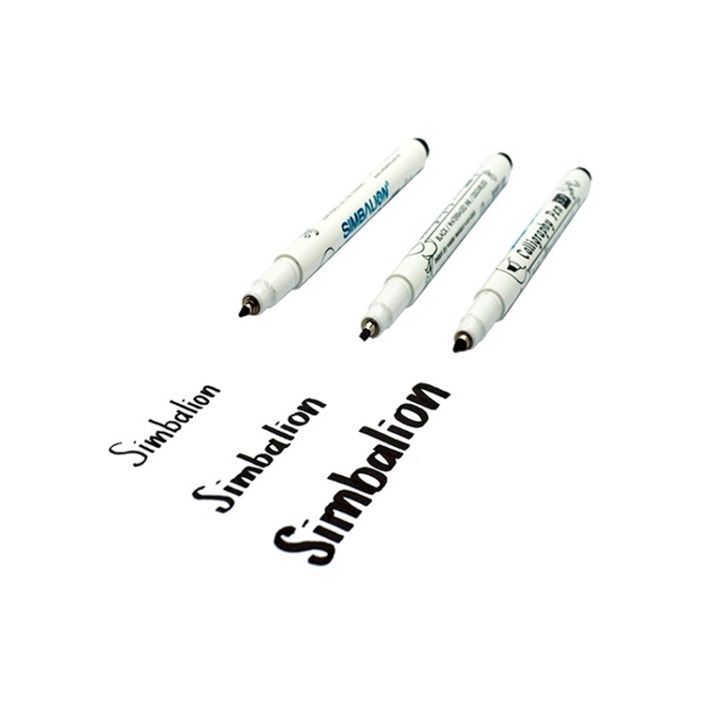 

Simbalion Calligraphy pen / Pena Kaligrafi Set 3 Ukuran (1,2,3)