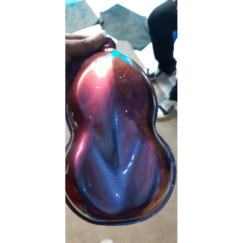

cat bunglon 3 warna(blue,indigo,red,gold)