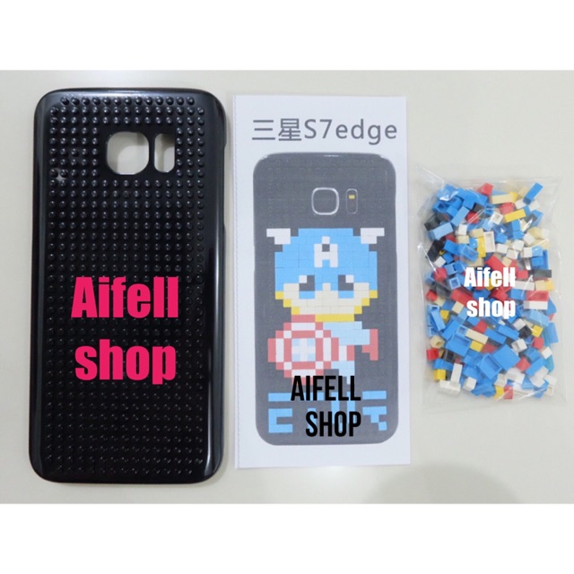 Hardcase Lego DIY captain america s7 edge samsung sailormoon sailor jupiter teddy bear kumamon jepan