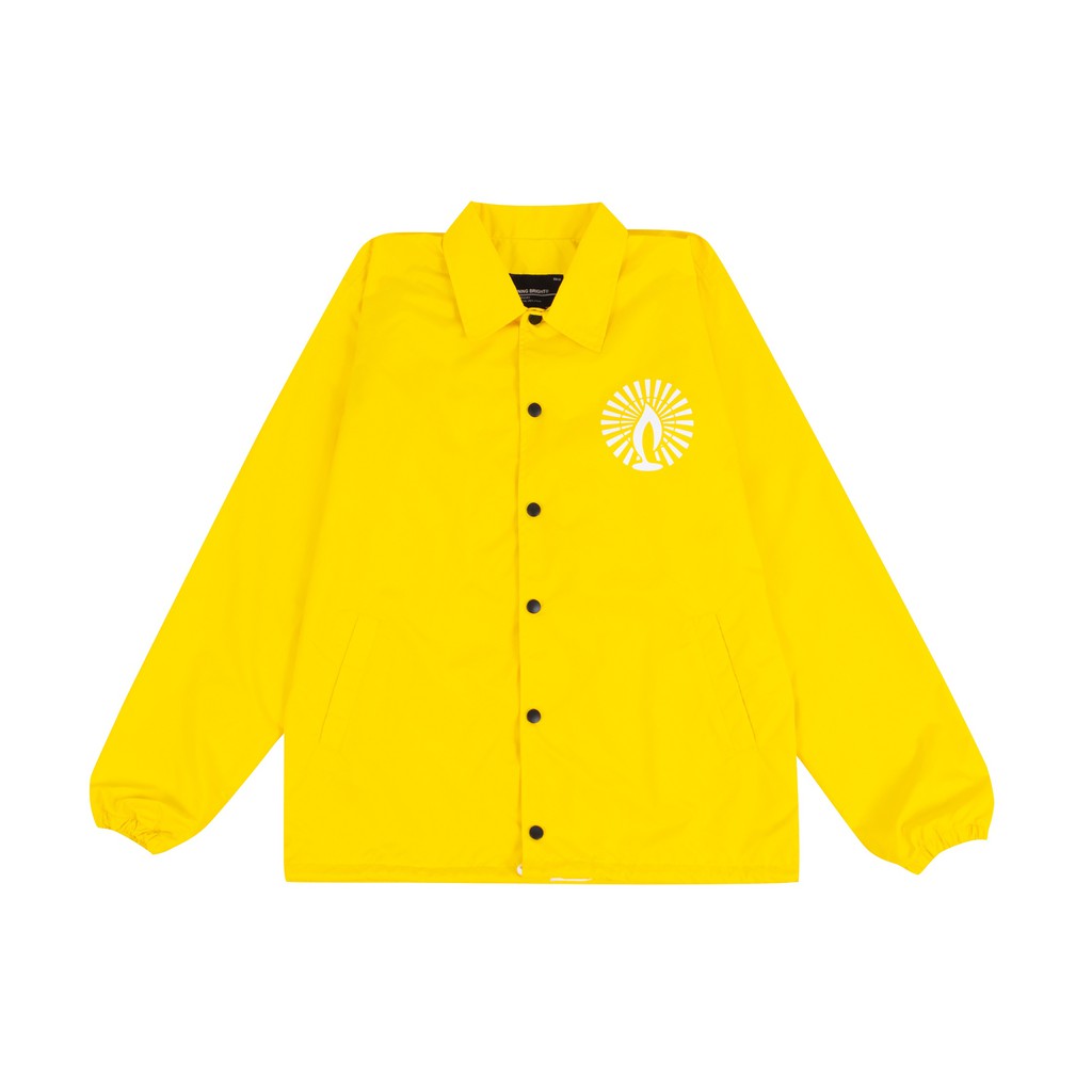 Shining Bright Victor Coach Jacket - Yellow