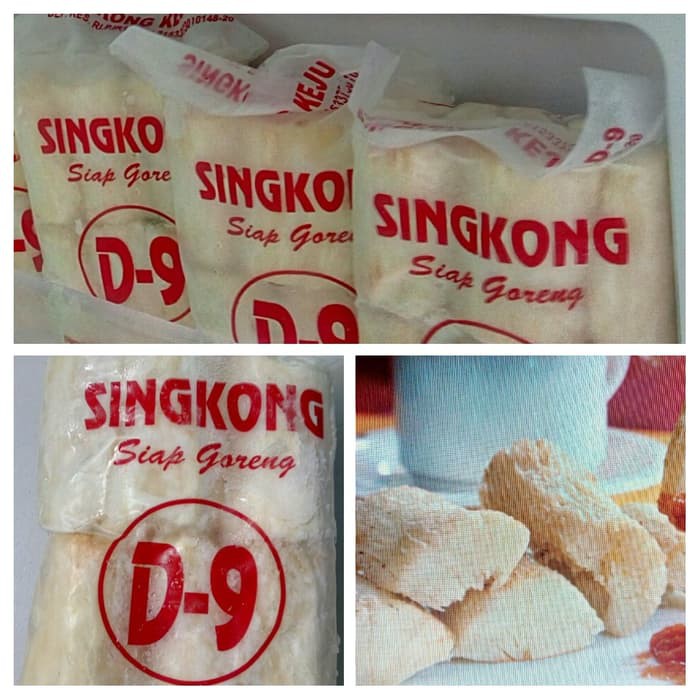 

singkong keju beku