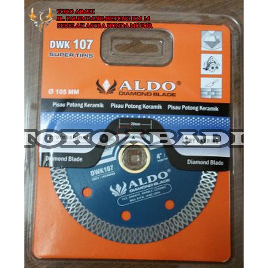 Mata Potong Gerinda Granit Aldo / Diamond Wheel Super Tipis