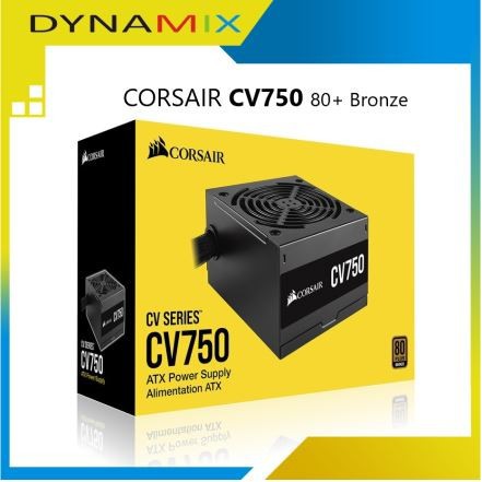 Corsair PSU CV750 80 Plus Bronze ATX Power Supply GARANSI RESMI | PSU