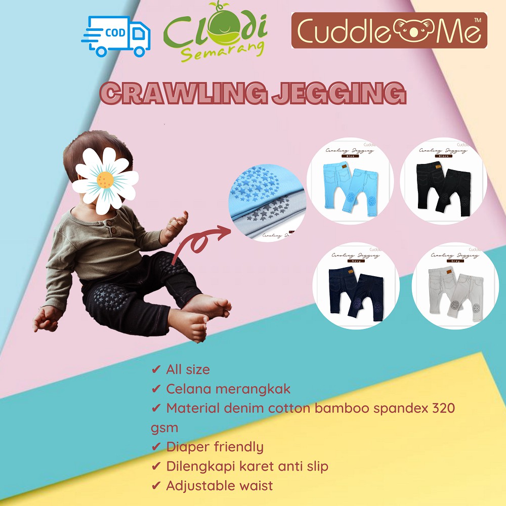 Crawling Jegging Cuddleme - Celana Legging Anak