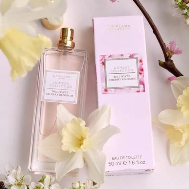 Women's Collection Delicate Cherry Blossom / Innocent White Lilac Edt/ White Lilac Perfumed Hand Cream/Radiant Peony Edt