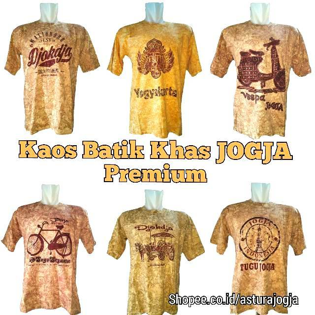  KAOS  BATIK JOGJA  PREMIUM  KAOS  JEGER Shopee Indonesia