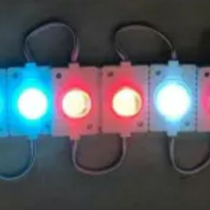 LED mata 1 RGB 24 Volt lampu kolong bis truk