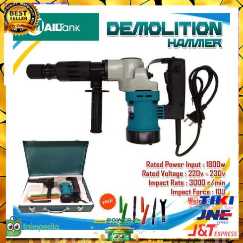 Mailtank Mesin Bobok Demolition Hammer Mesin Bobok Tembok Jack Hammer