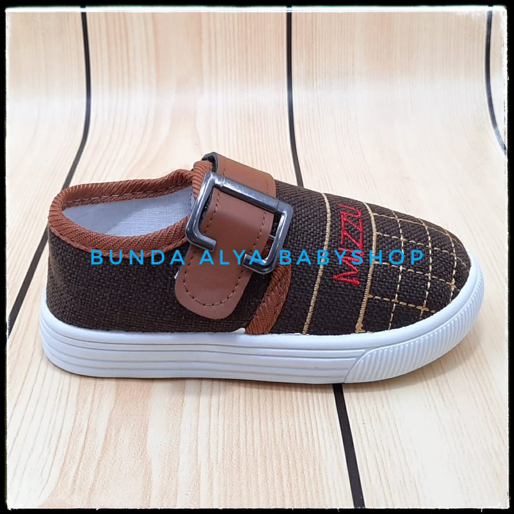 Sepatu Anak Laki Laki IMPORT 1 - 7 Tahun COKLAT Sepatu Anak Cowok Premium MIZZU Size 21 - 35