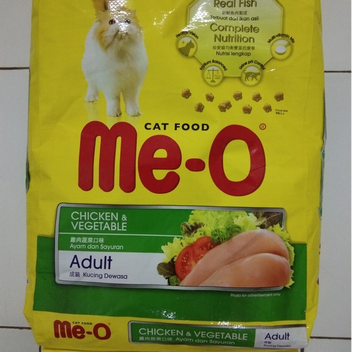 Makanan Kucing Meo Adult Chicken Vegetable 7kg Shopee Indonesia