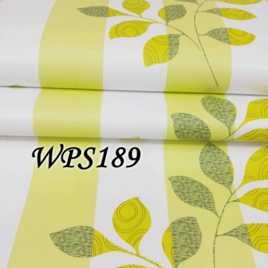 Wallpaper | Wallpaper Dinding | Stiker Dinding Motif Daun 157