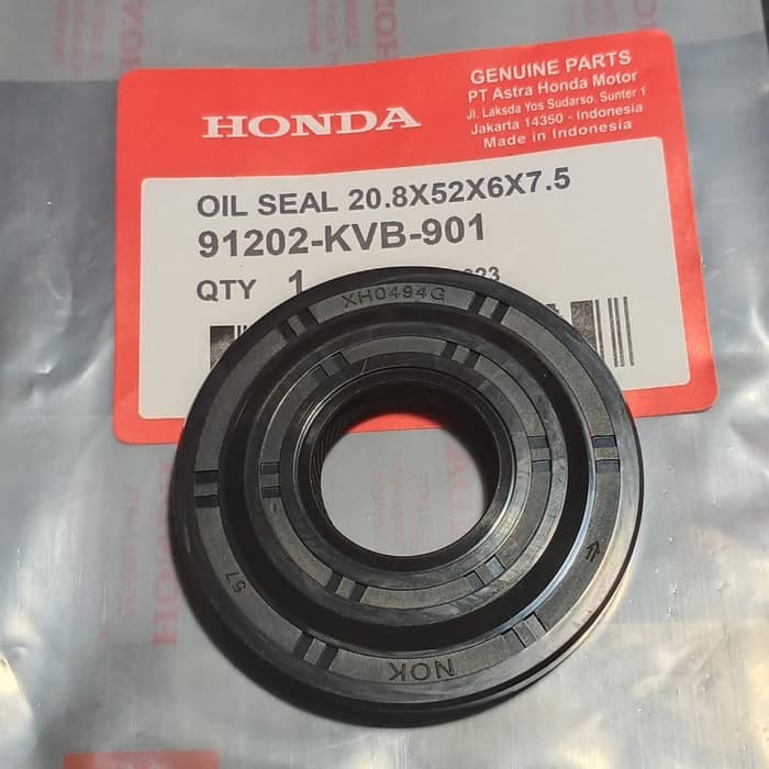 ORIGINAL AHM SEAL KRUS AS KIRI HONDA VARIO BEAT SCOOPY SPACY