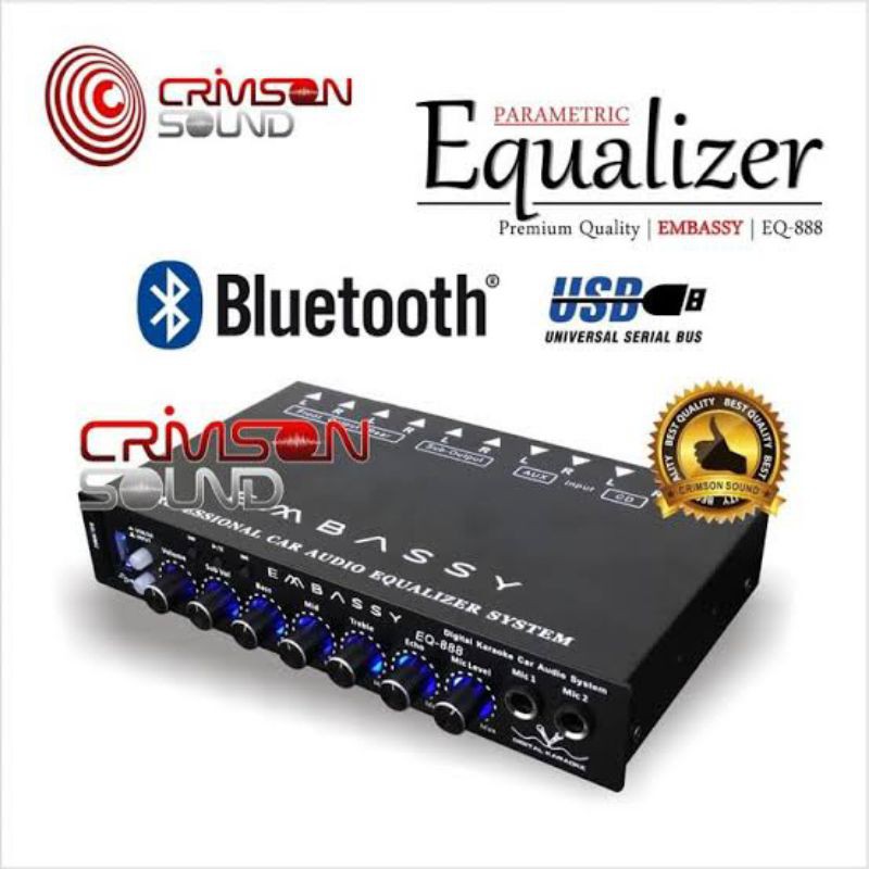Equalizer Parametrik EQ 888