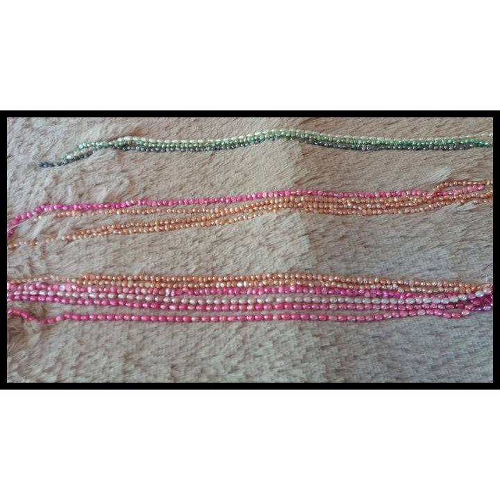 MANIK MANIK MUTIARA AIR TAWAR 3 - 4 MM ( DAS)