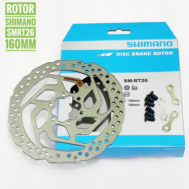 Rotor Shimano RT26 Original - Rotor rt26 - rotor shimano 160mm - rotor 160mm - piringan cakram - rot