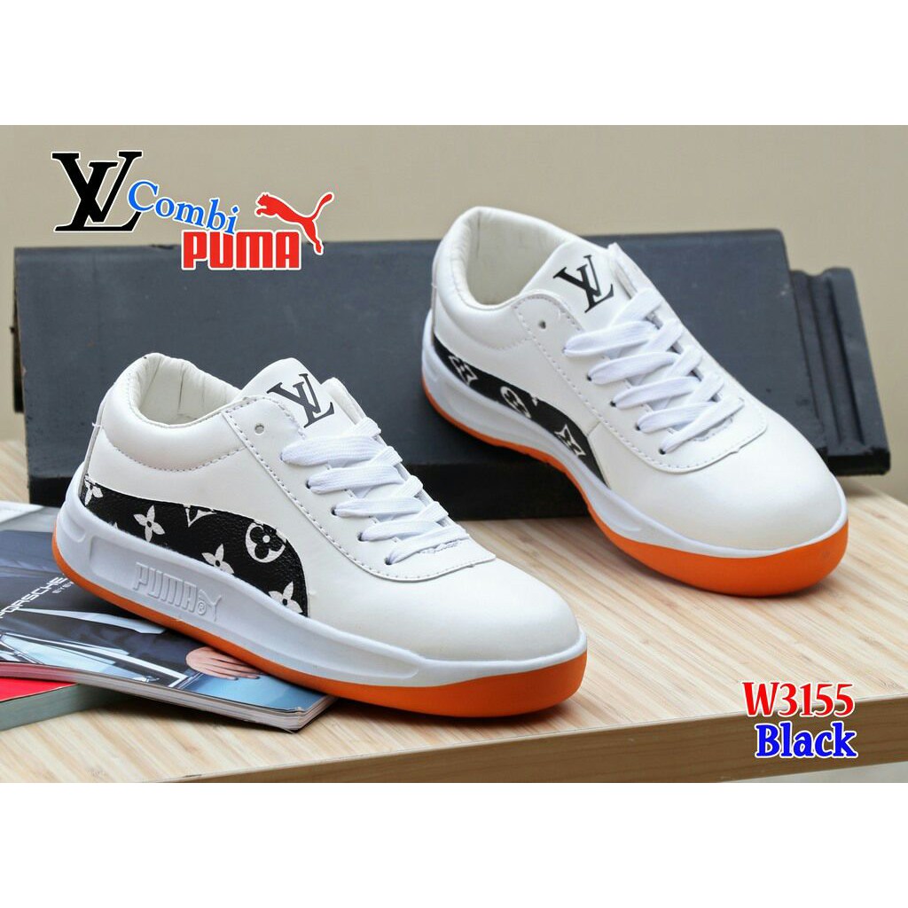 CK03 Shoes LV Combi Puma W3155 / SEPATU WANITA SEPATU IMPOR