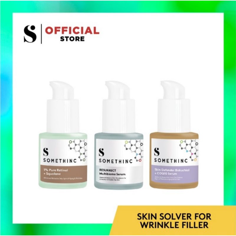 SOMETHINC SKIN SOLVER For Wrinkle Filler Kit Bundle