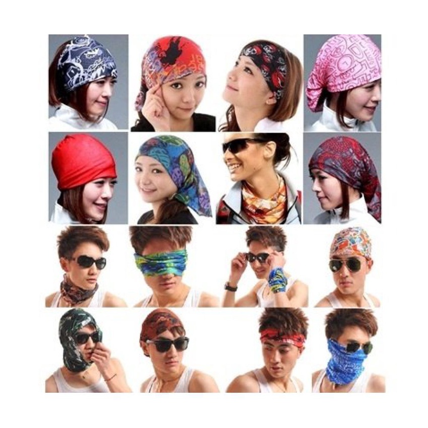 Baff Masker Pengendara Motor Motif Bola Balaclava Seamless Tanpa Jahitan Multifungtion Hardwear