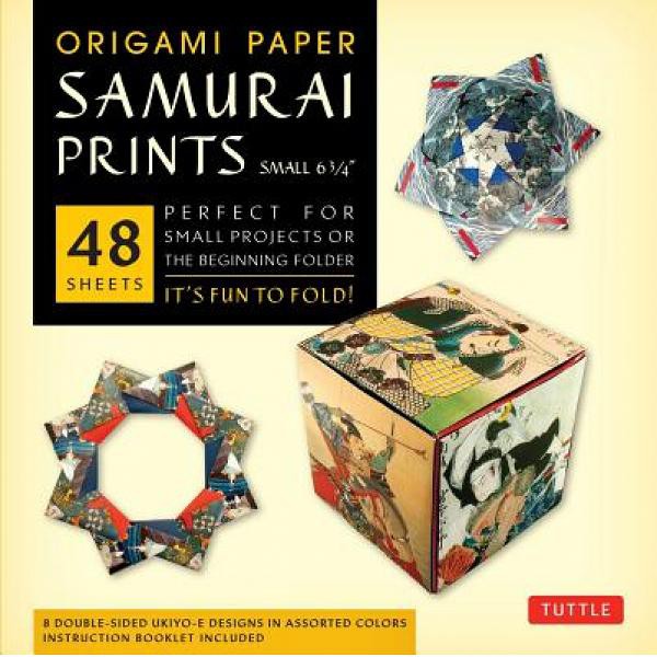 

Origami Paper Samurai Prints, Small 6 3/4" [With Booklet] - 9780804843478 - Buku Ori Periplus