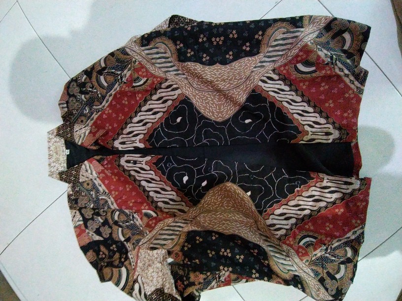 Batik Pria Lengan Panjang Kualitas Premium Bahan Katun Prima Full Furing Motif Terbaru Abm 008
