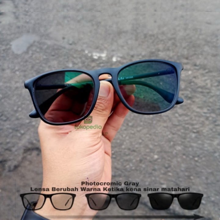 Paket lensa min/plus - photocromic - blueray - bluecromic - Ray-Ben chris