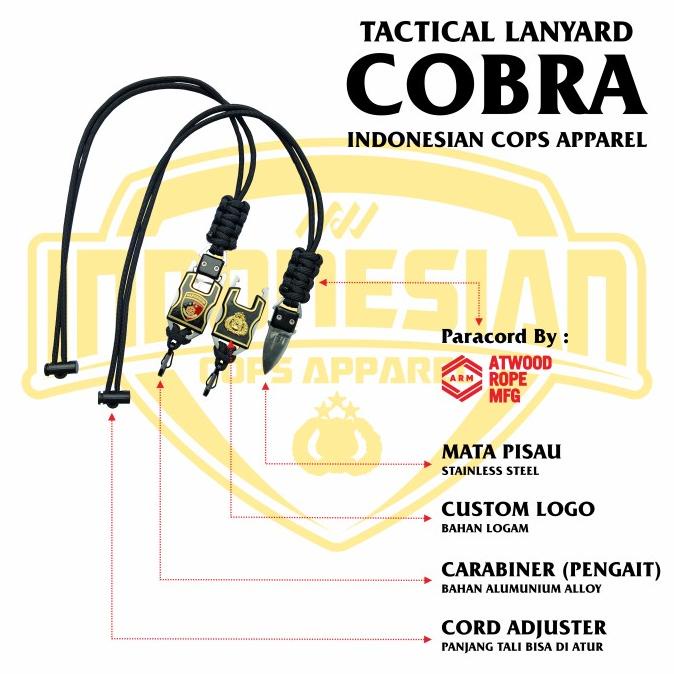 

(((READY COD))) Cobra Tactical Lanyard (Lanyard ID Card dilengkapi pisau) PROMOKode 1820